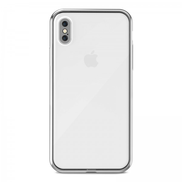 FitCase iPhone XS Max Kılıf Kamera Korumalı Silikon Şeffaf Arka Kapak