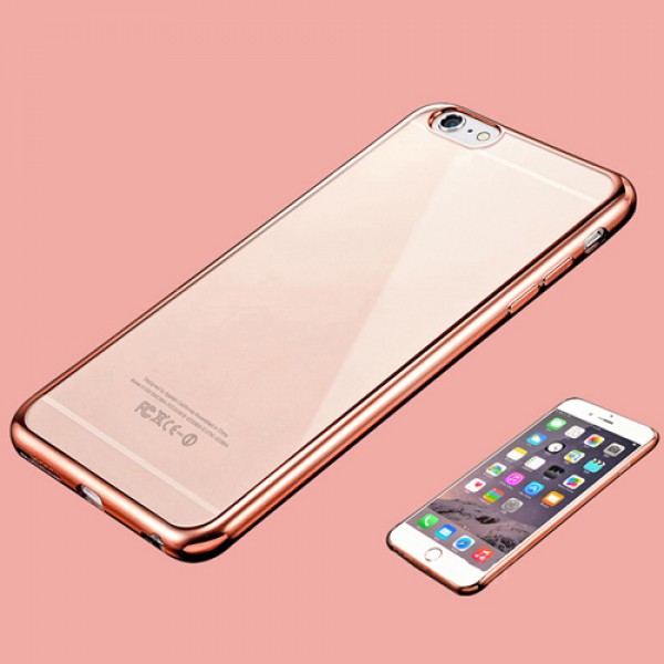 FitCase Laser Color iPhone 6S Plus Silikon Kılıf Rose Gold…