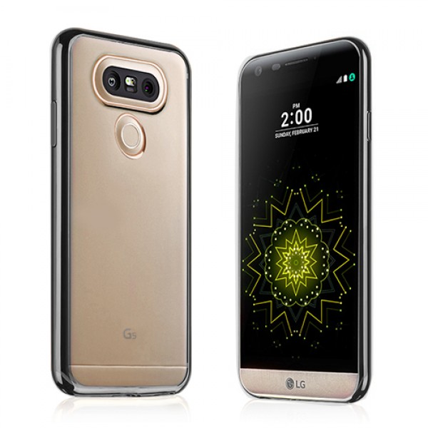 FitCase Laser Color LG G5 H850 Silikon Kılıf Siyah…