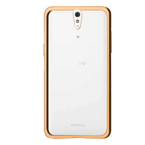 FitCase Laser Color Sony Xperia C5 Ultra Silikon Kılıf Gold…