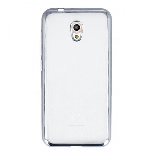 FitCase Laser Color Vodafone Smart 7 Style Silikon Kılıf Silver…