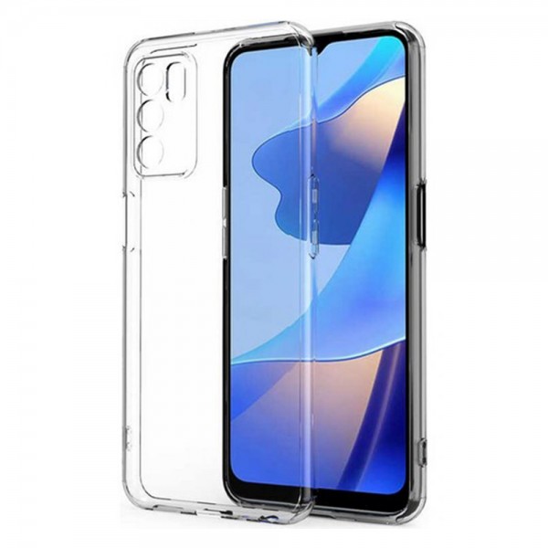 Oppo A55 Kılıf Kamera Korumalı Silikon Şeffaf Kapak…
