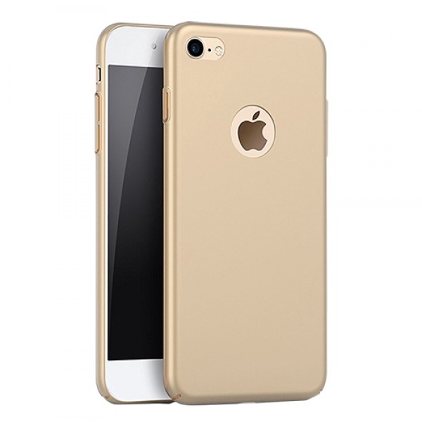 FitCase Rubber iPhone 5-5S Kılıf Sert Arka Kapak Gold…