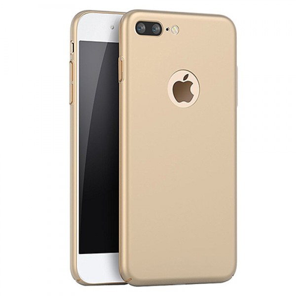 FitCase Rubber iPhone 7 Kılıf Sert Arka Kapak Gold…