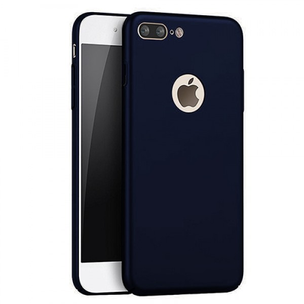FitCase Rubber iPhone 7 Kılıf Sert Arka Kapak Lacivert…