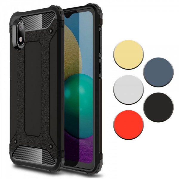 FitCase Samsung Galaxy A01 Core (A013) Zırh Tank Tam Koruma Arka Kapak&hellip;