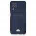 FitCase Samsung Galaxy A12 Cardy Soft Delikli Kartlık Cepli Silikon Kapak