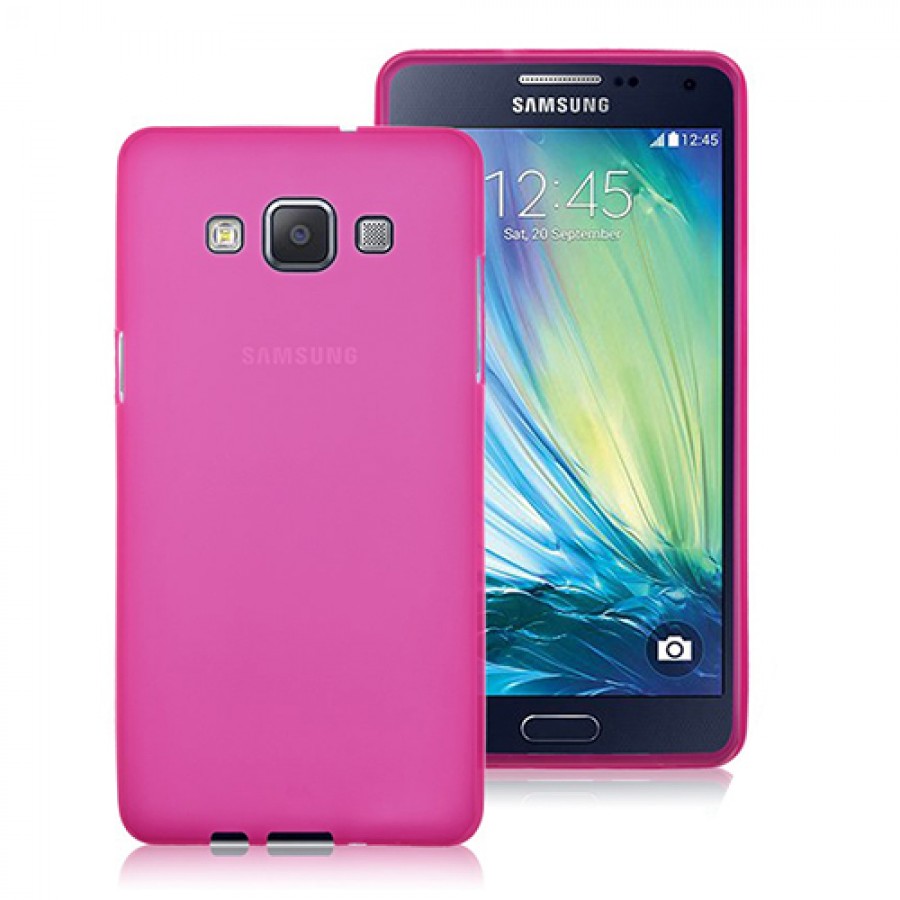 FitCase Samsung Galaxy A3 (A300) Ultra İnce TPU Arka Kapak Pembe