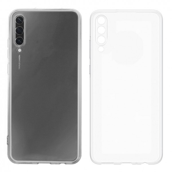 Samsung Galaxy A30s / A50 Kılıf Kamera Korumalı Silikon Şeffaf Arka Ka…