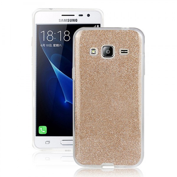 FitCase Samsung Galaxy J5 (J500) Simli Arka Kapak Gold… FitCase Samsung Galaxy J5 (J500) Simli Arka Kapak Gold…