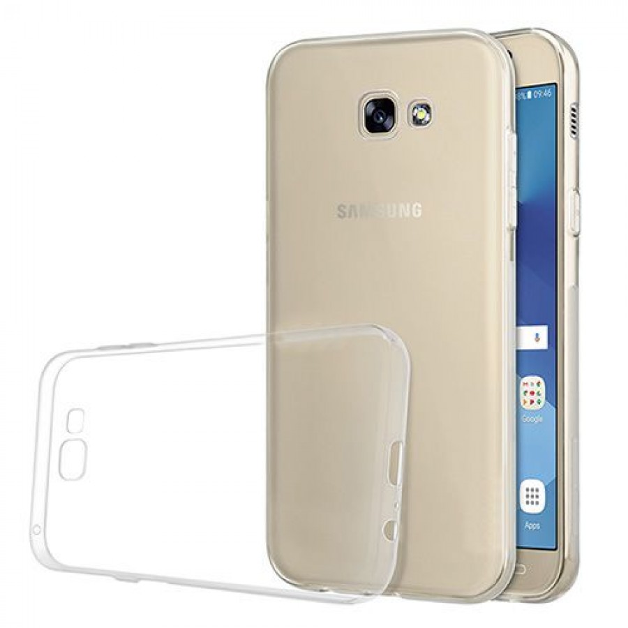 FitCase Samsung Galaxy J7 Prime Cloudy Kamera Korumalı Silikon Kılıf Şeffaf