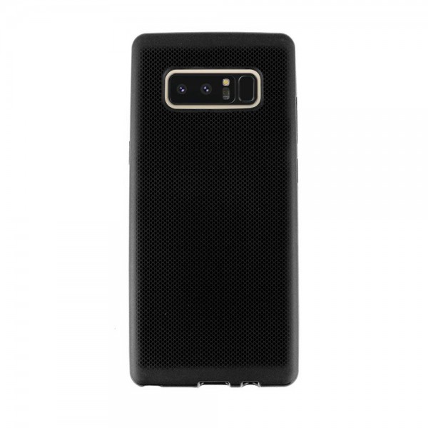 FitCase Samsung Galaxy Note 8 (N950) Kılıf Point Sert Arka Kapak Siy…