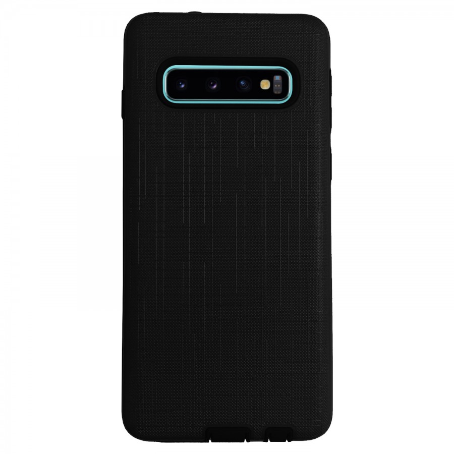 FitCase Samsung Galaxy S10 Kılıf New YouYou Arka Kapak Siyah