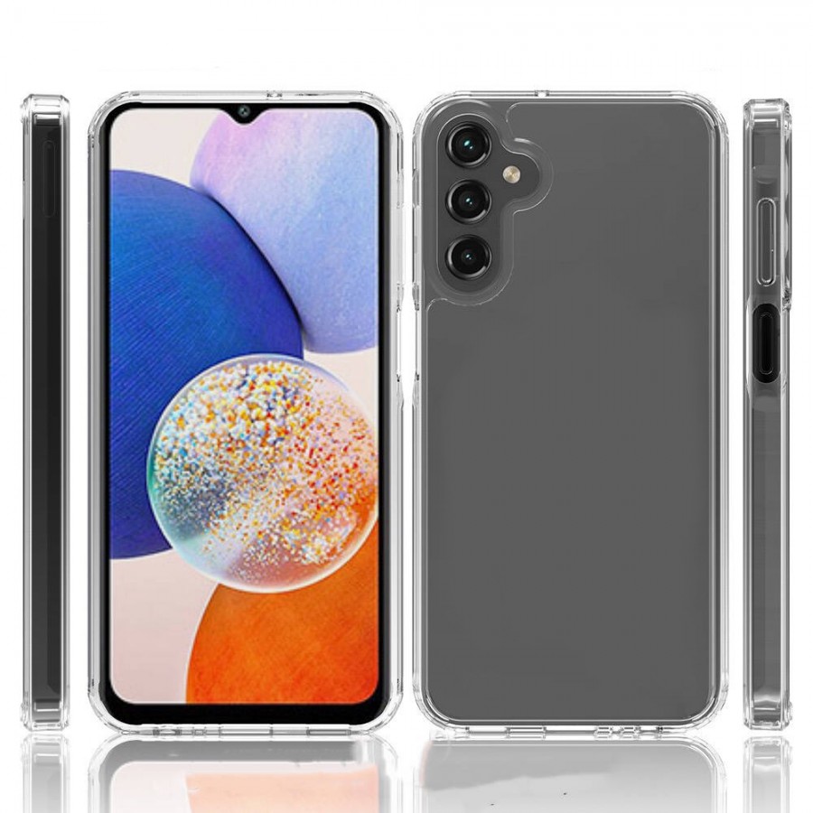 Samsung Galaxy S24 Kılıf Kamera Korumalı Silikon Şeffaf Kapak