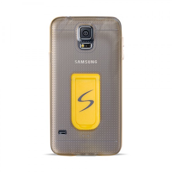 FitCase Samsung Galaxy S5 (G900) Standlı TPU Kılıf Gold…