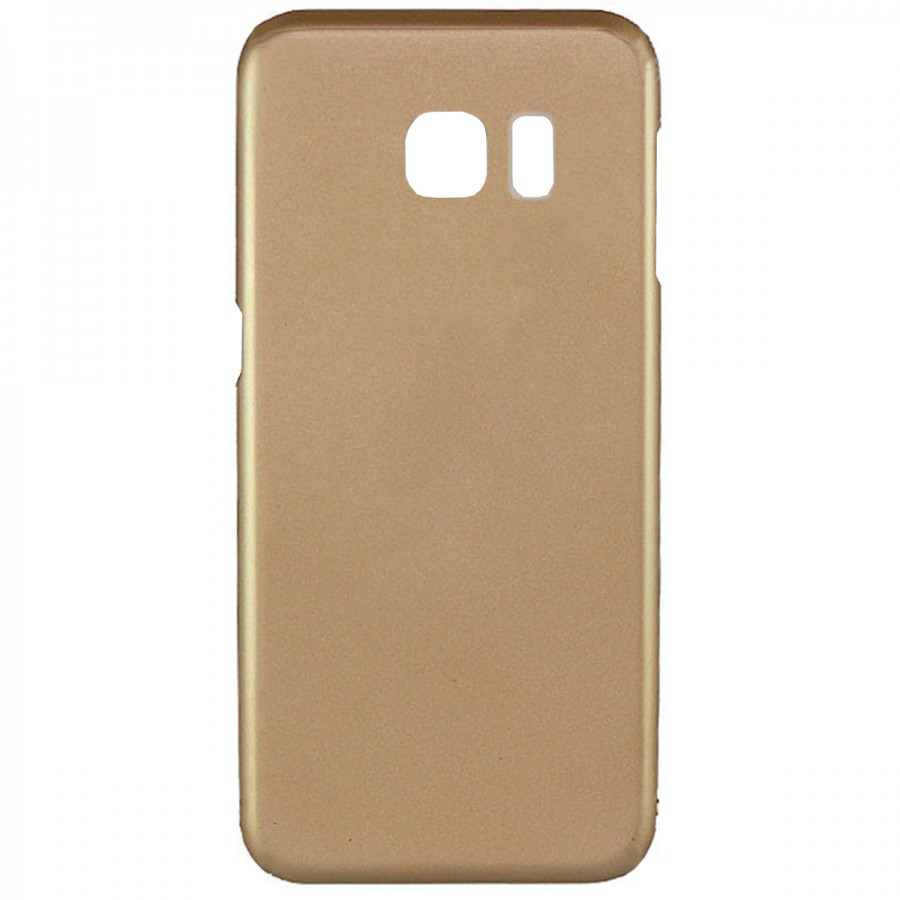FitCase Samsung Galaxy S6 EDGE (G925) Metal TPU Kılıf Gold