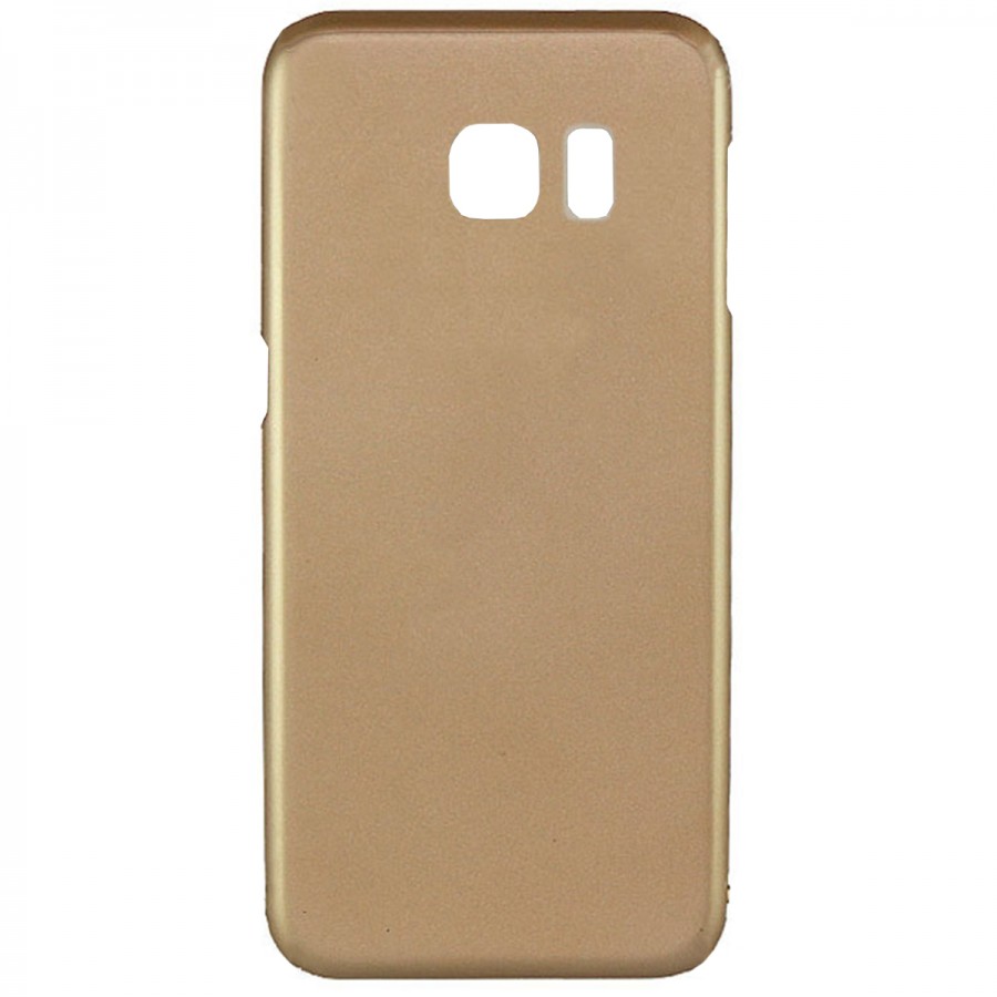 FitCase Samsung Galaxy S6 EDGE (G925) Metal TPU Kılıf Gold