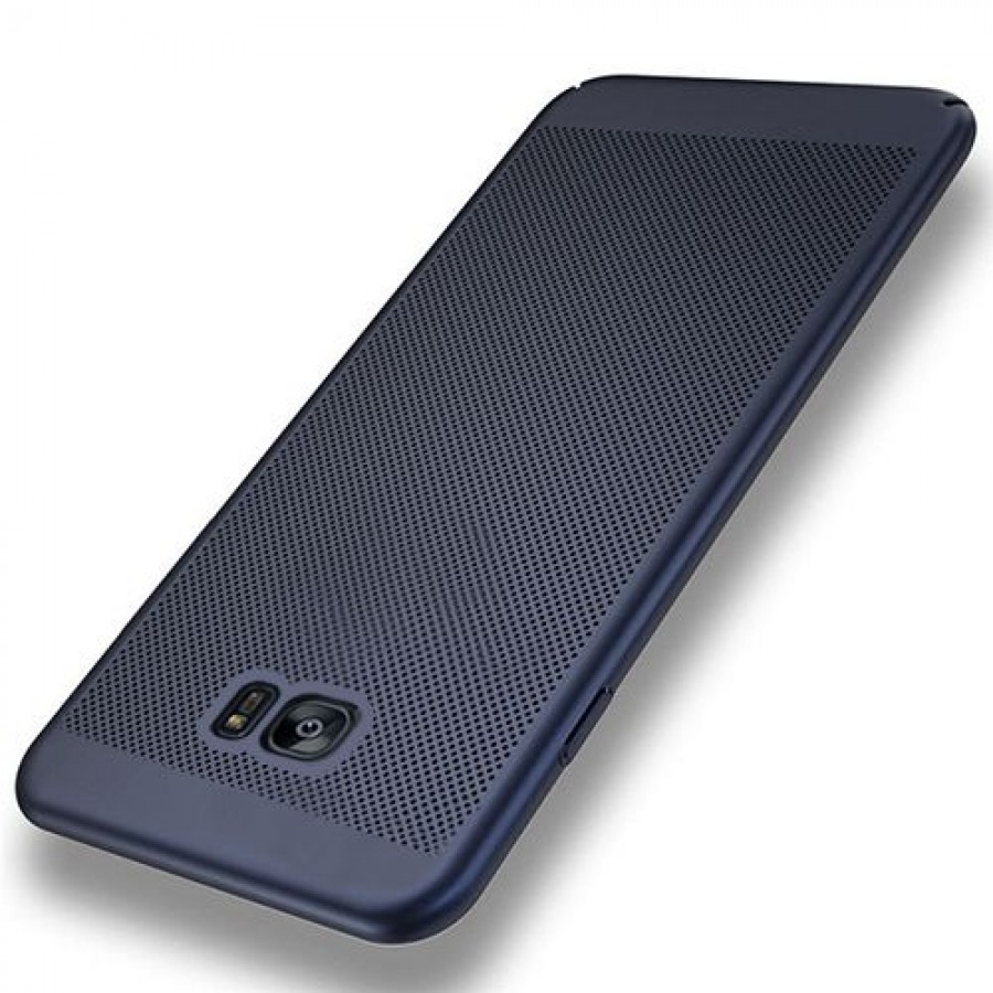 FitCase Samsung Galaxy S7 EDGE Kılıf Point Sert Arka Kapak Lacivert FitCase Samsung Galaxy S7 EDGE Kılıf Point Sert Arka Kapak Lacivert