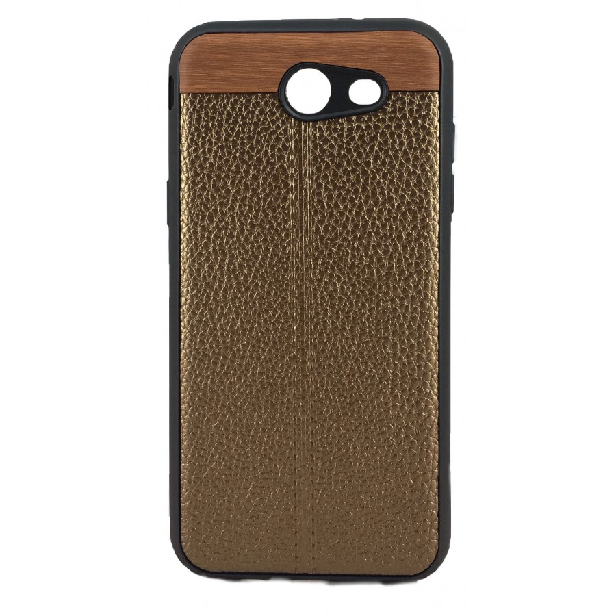 FitCase Samsung J3 2016 Auto Focus Silikon Arka Kapak Kahverengi