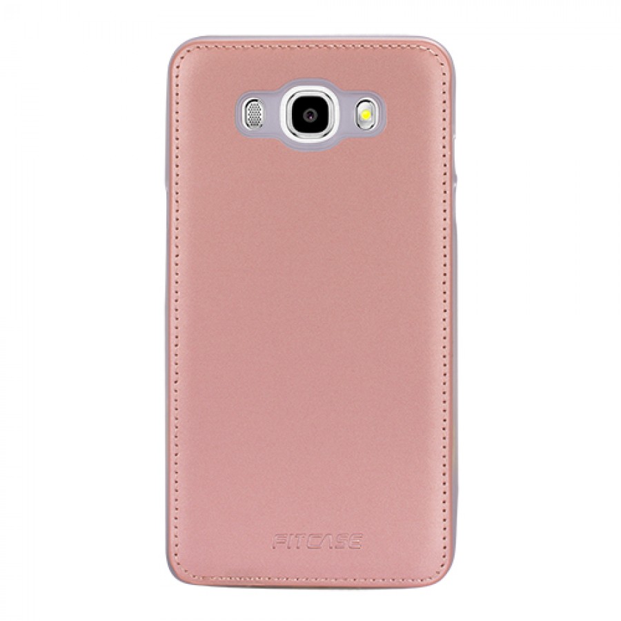 FitCase Samsung J5 2016 (J510) Shield Dikişli Arka Kapak Rose Gold