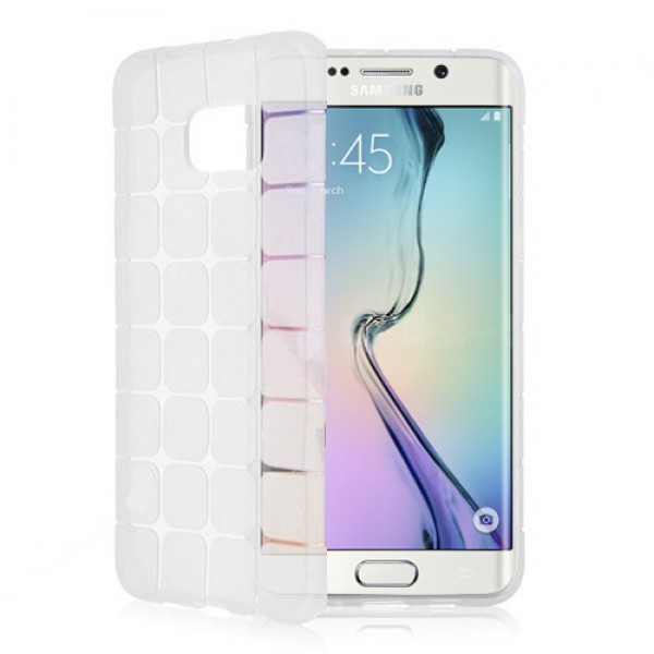 FitCase Samsung S6 (G920) Plaid Silikon Arka Kapak Şeffaf…