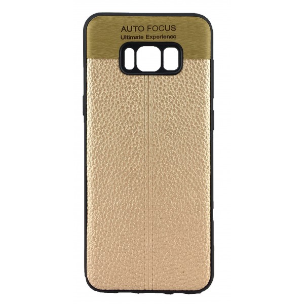 FitCase Samsung S8 Plus (G955) Auto Focus Silikon Arka Kapak Gold…