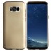 FitCase Samsung S8 Plus (G955) Metal Kamera Korumalı Silikon Arka Kapak Gold