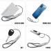 FitCase Universal AirPods Kılıf Silikon Askı İpi 22cm Siyah
