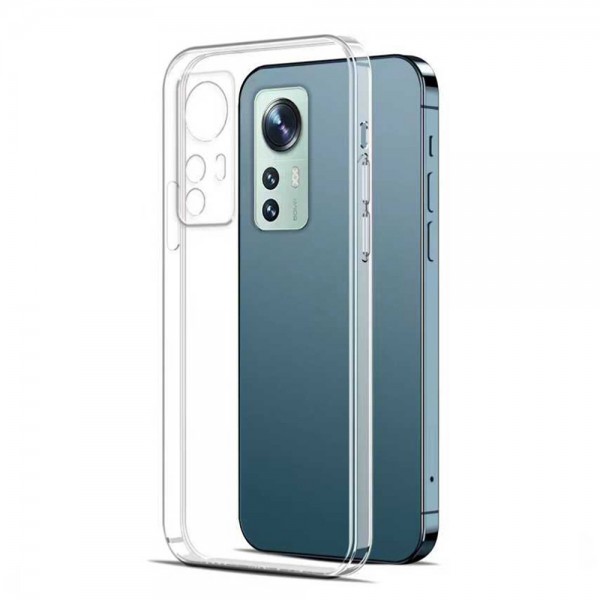 Xiaomi 12 Lite Kılıf Kamera Korumalı Silikon Şeffaf Arka Kapak…