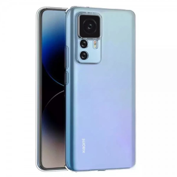 Xiaomi 12T / 12T Pro Kılıf Kamera Korumalı Silikon Şeffaf Arka Kap…
