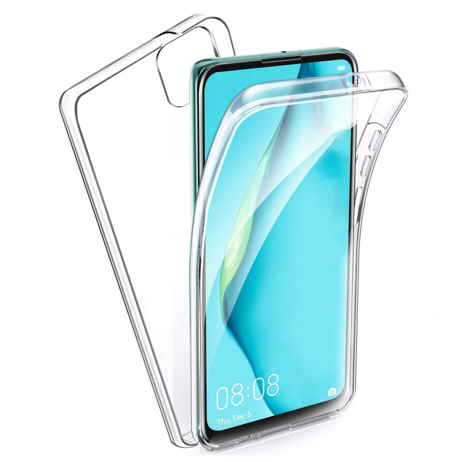 FitCase Xiaomi Mi 10 Lite Kılıf 360 Derece Korumalı Ön Arka Şeffaf FitCase Xiaomi Mi 10 Lite Kılıf 360 Derece Korumalı Ön Arka Şeffaf