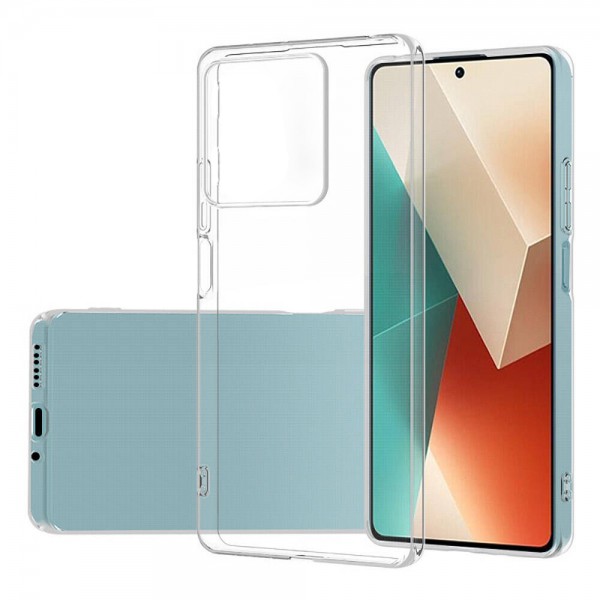 Xiaomi Redmi Note 13 Pro 5G Kılıf Kamera Korumalı Silikon Şeffaf A…