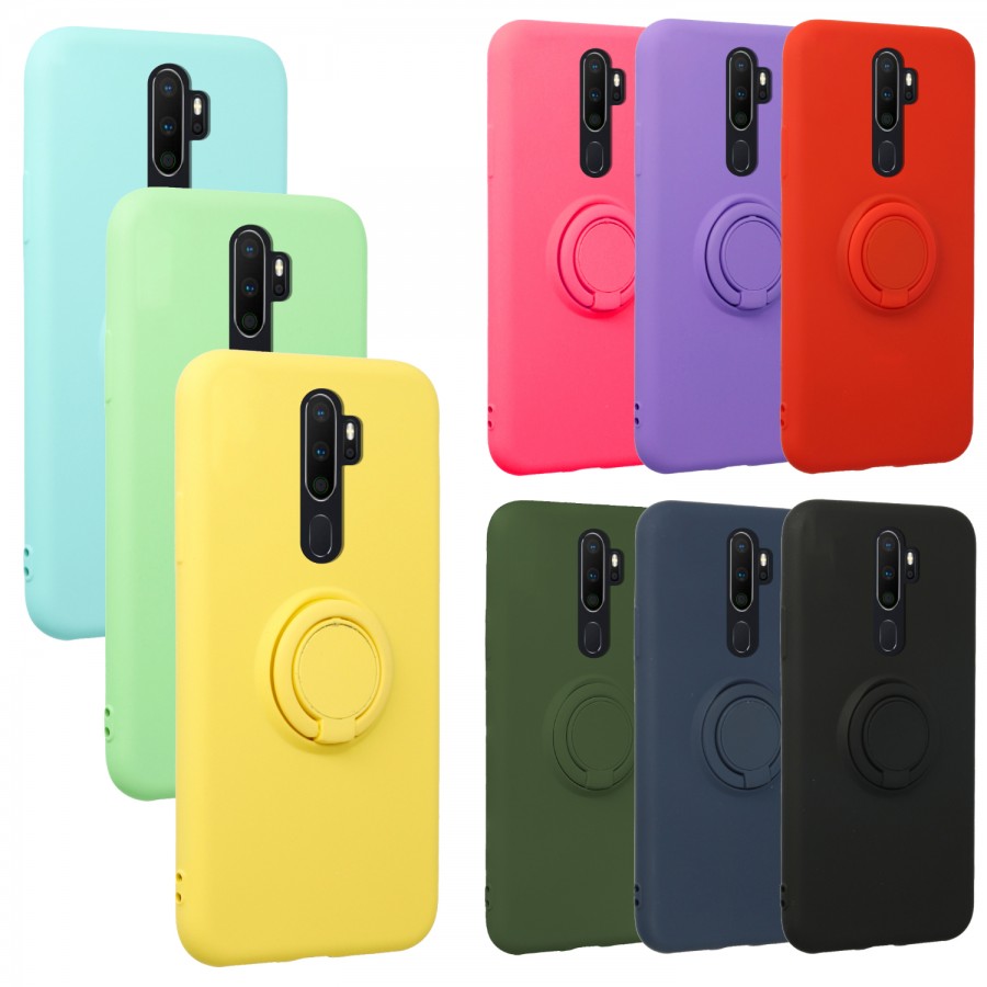 FitCase Xiaomi Redmi Note 8 Pro Kılıf Viktor Ring Arka Kapak