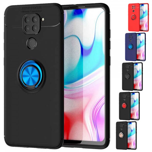 FitCase Xiaomi Redmi Note 9 Kılıf Auto Focus Ring Arka Kapak…
