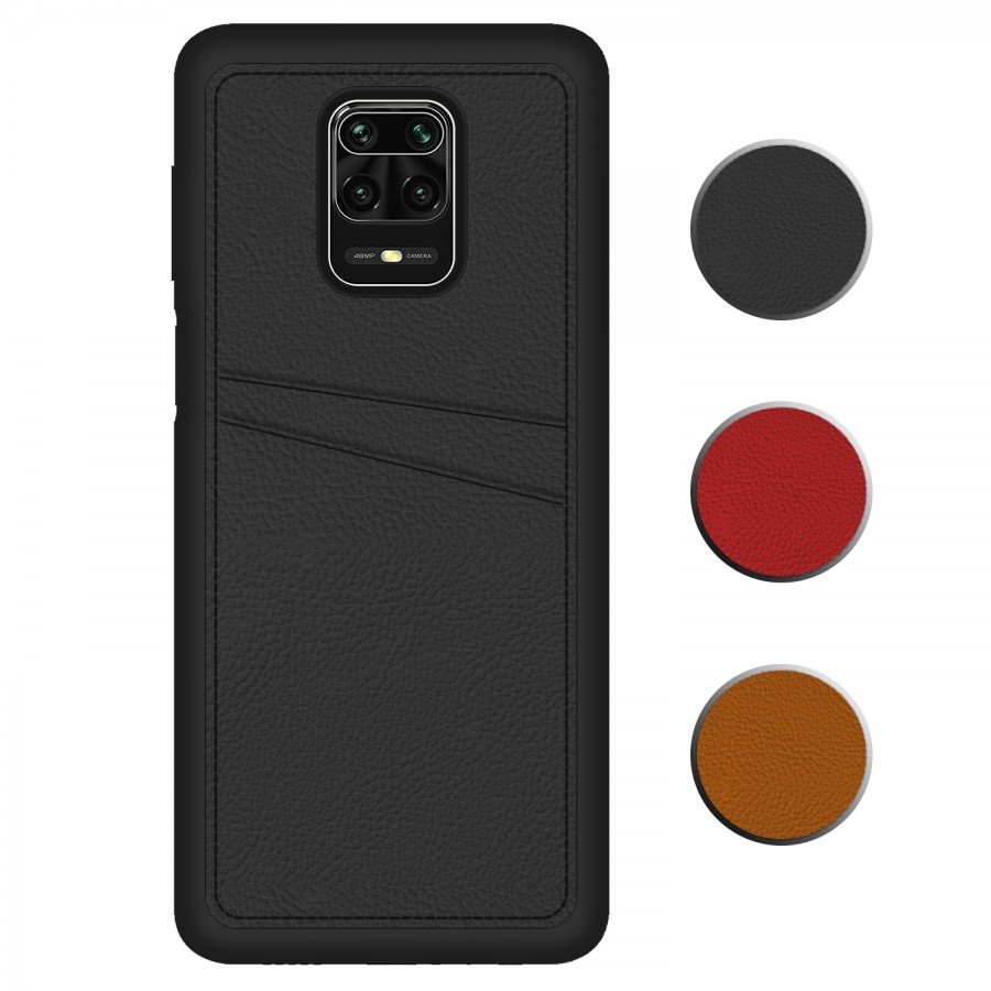 FitCase Xiaomi Redmi Note 9S / 9 Pro Kılıf Proda Deri Çift Kartlık Cepli Kapak FitCase Xiaomi Redmi Note 9S / 9 Pro Kılıf Proda Deri Çift Kartlık Cepli Kapak