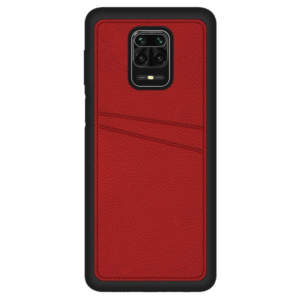 FitCase Xiaomi Redmi Note 9S / 9 Pro Kılıf Proda Deri Çift Kartlık Cep…