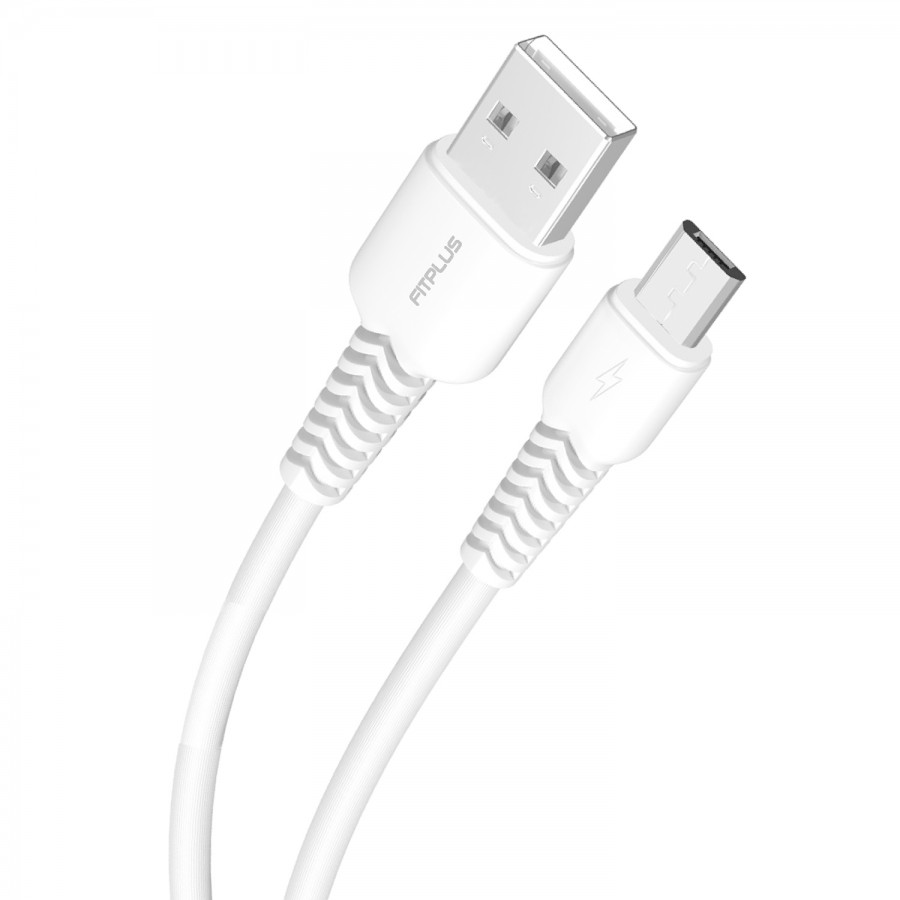 FitPlus Bianca B421 USB - Micro USB Flex Şarj Kablosu 2.4A 1mt