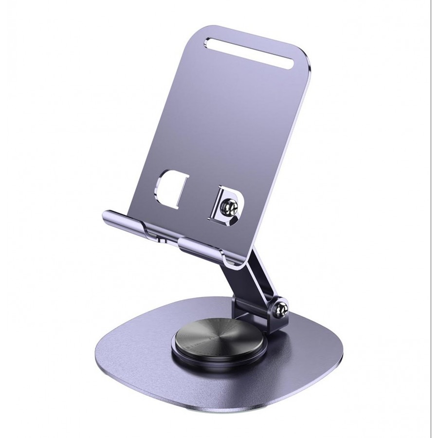 FitPlus K72 Metal 360 Döner Katlanır Masaüstü Telefon ve Tablet Standı