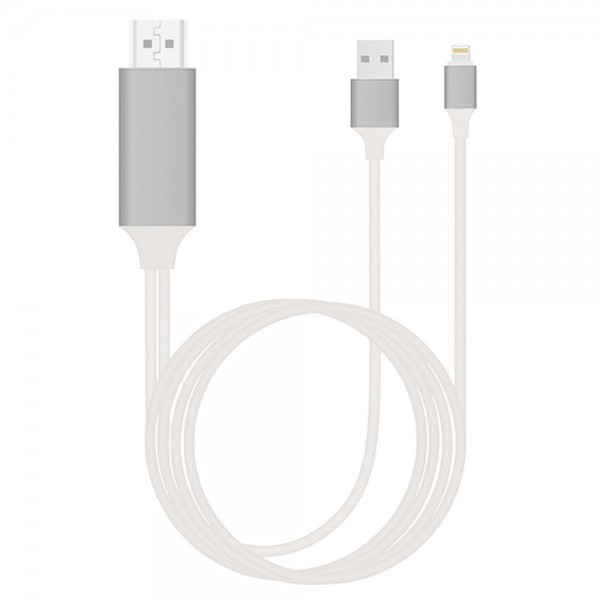 FitPlus Lightning HDMI Kablo HdTv Video ve Şarj Görüntü Aktarım 2…