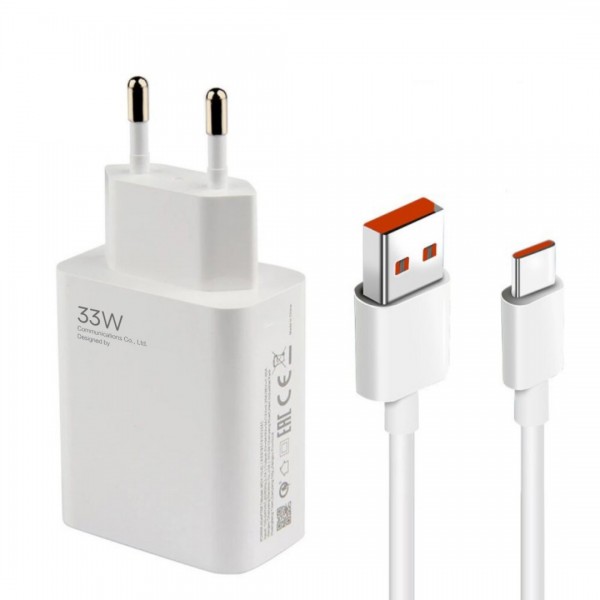 FitPlus MDY-11-EH 33W Şarj Aleti ve Type-C Kablo Set…
