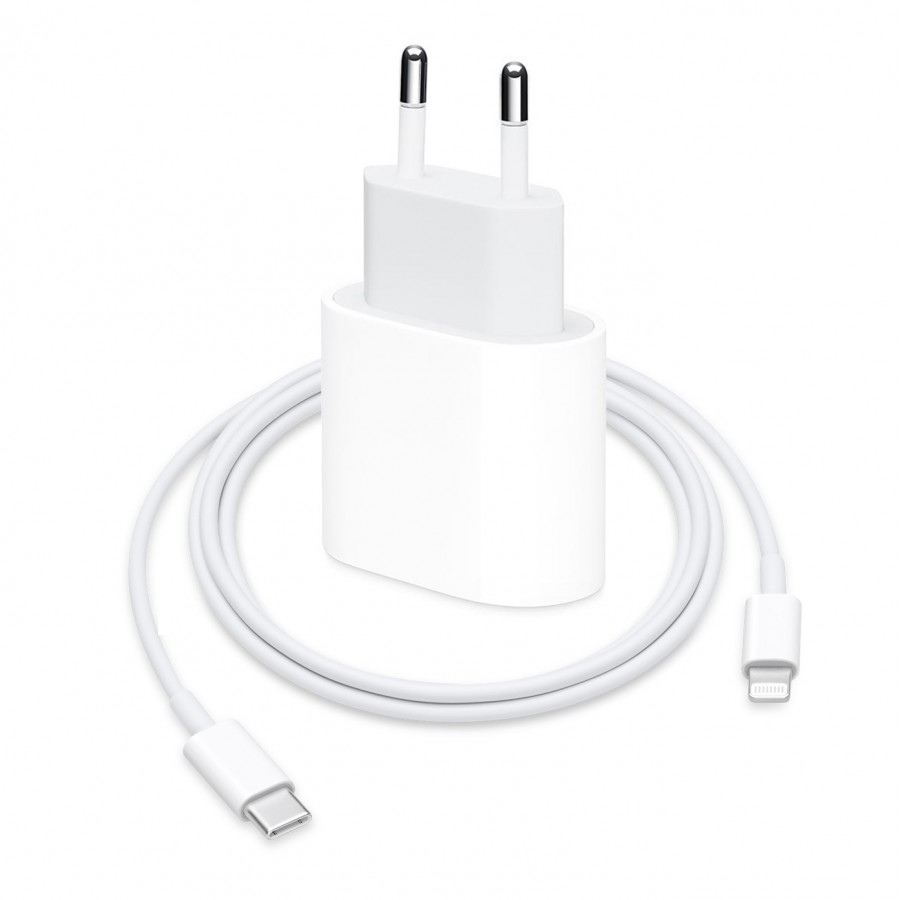 FitPlus PD 20W USB-C Şarj Aleti Type-C to Lightning Kablo Set FP-MU7V2ZM/A2