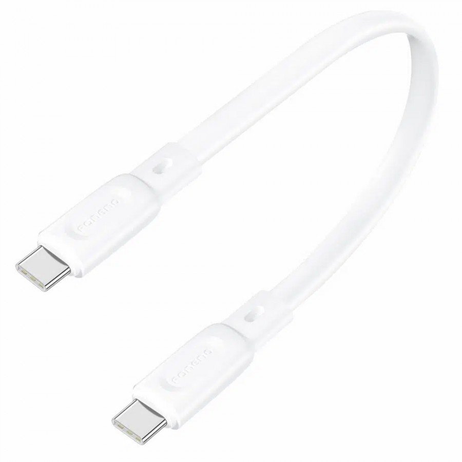 Foneng X107 60W Type-C to Type-C Örgü 25cm Data ve Şarj Kablosu