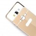 Samsung Galaxy A3 0,7 mm Metal Bumper Arka Koruma Kapaklı Gold