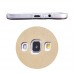 FitCase Samsung Galaxy A7 (A700) Kılıf Deri Dokulu Arka Kapak Beyaz