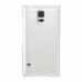 Samsung Galaxy S5 Mini G800 S View Uyku Modlu Deri Pencereli Kılıf Beyaz