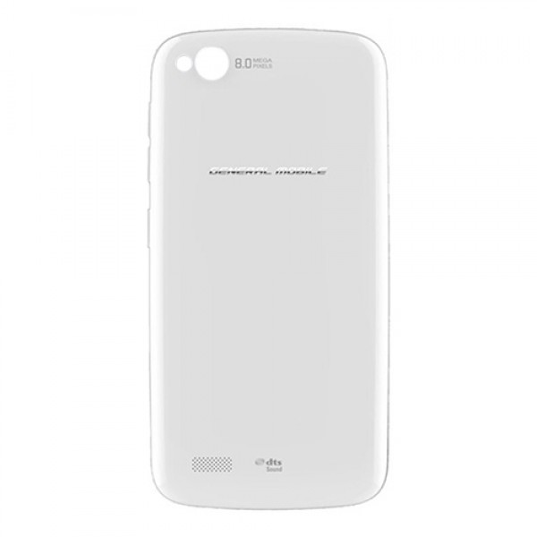 General Mobile Discovery 1 (E3) Arka Kapak Batarya Pil Kapağı Beyaz