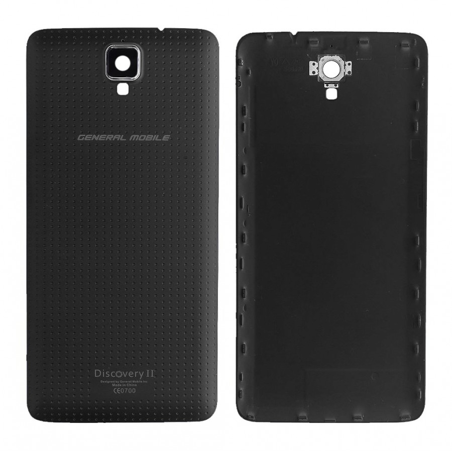 General Mobile Discovery 2 Arka Kapak Batarya Pil Kapağı Siyah