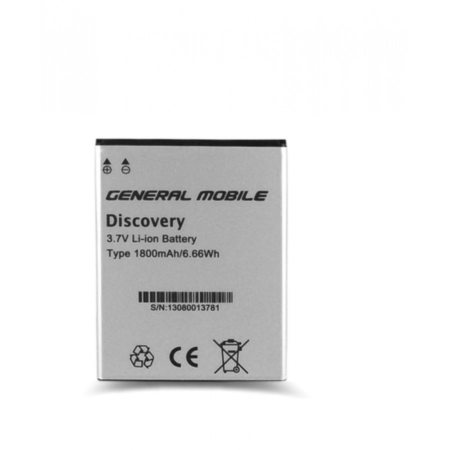 General Mobile Discovery E3 Batarya 1800 mAh (General M TR Garantili)