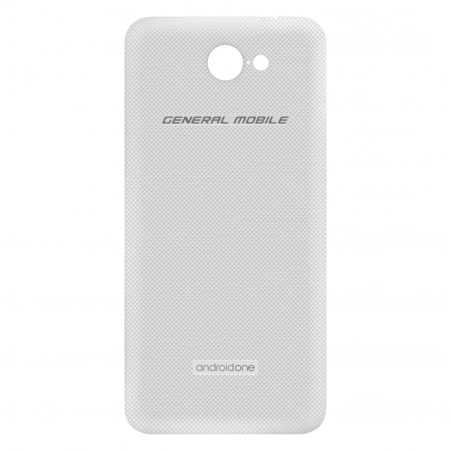 General Mobile GM 6 Arka Kapak Batarya Pil Kapağı Beyaz