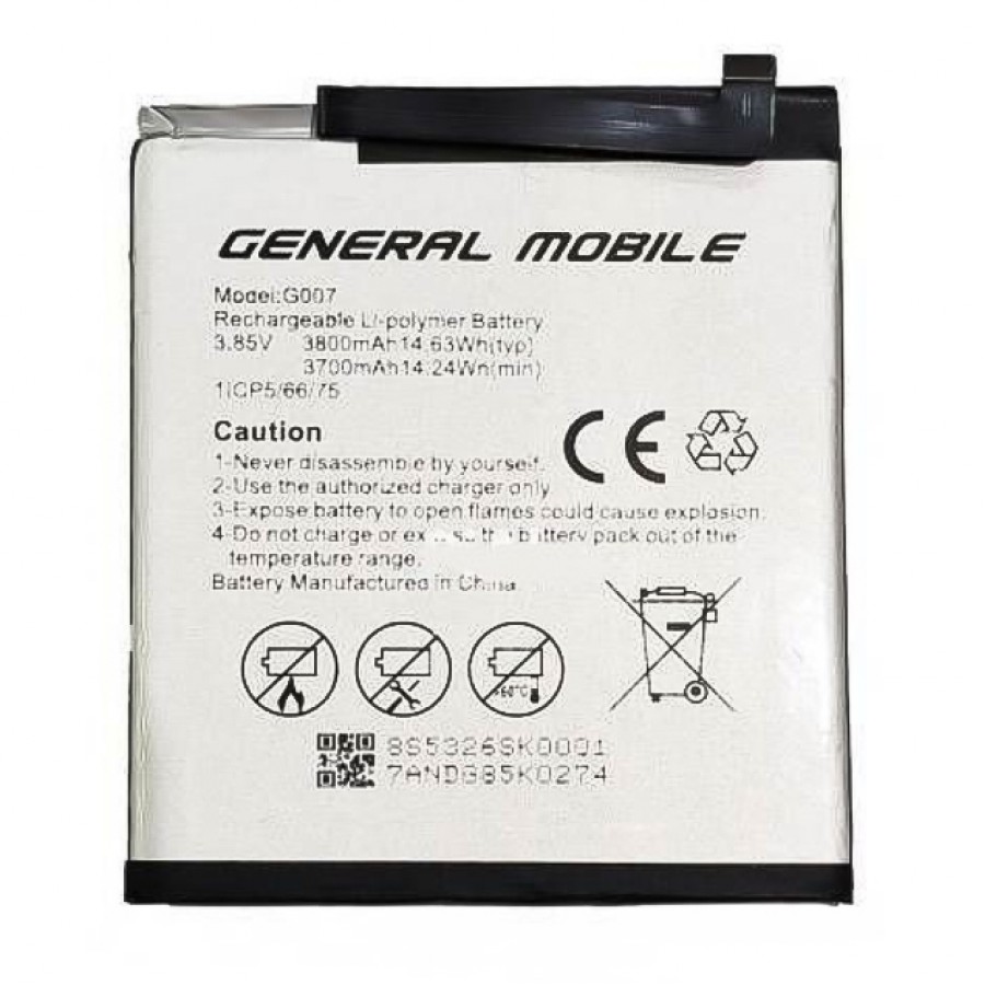 General Mobile GM 9 Pro Batarya 3800 mAh